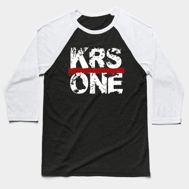 Krs One bar Baseball T-Shirt by ilrokery